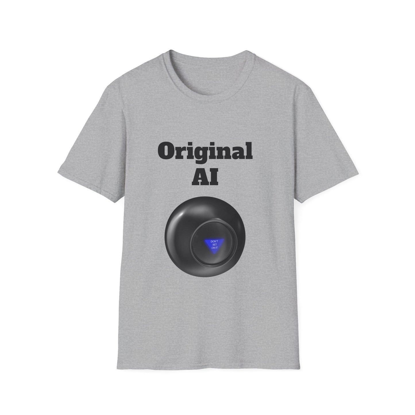 Original AI Graphic T-Shirt — Retro Tech Logo Tee