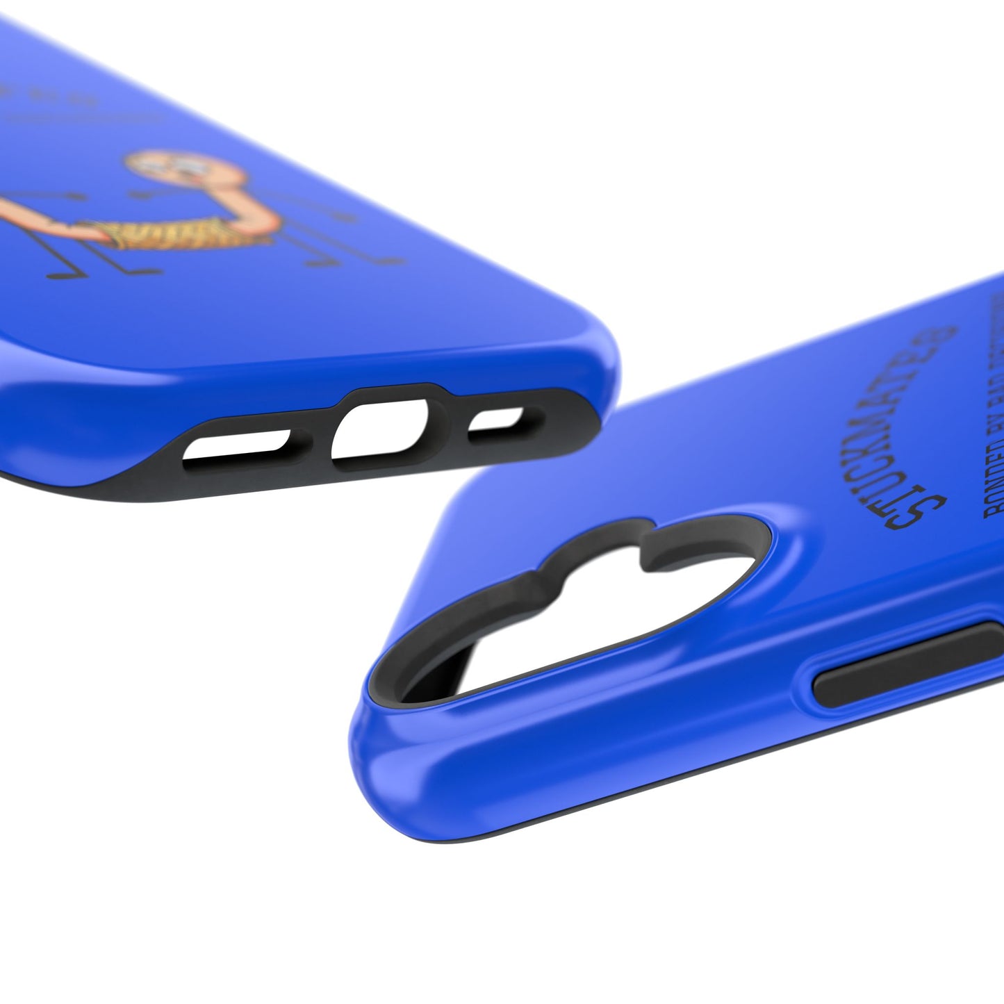 Stuckmates Magnetic Impact-Resistant Phone Case — "Bonded by Bad Decisions"