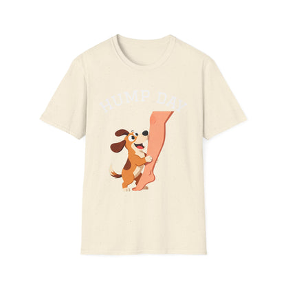 Hump Day Dog T-Shirt — Funny Midweek 'HUMP DAY' Novelty Tee
